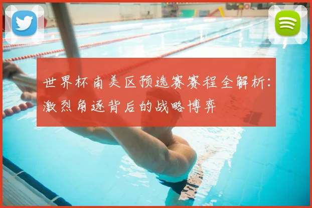 世界杯南美区预选赛赛程全解析：激烈角逐背后的战略博弈