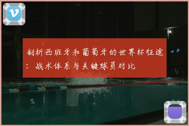 剖析西班牙和葡萄牙的世界杯征途：战术体系与关键球员对比