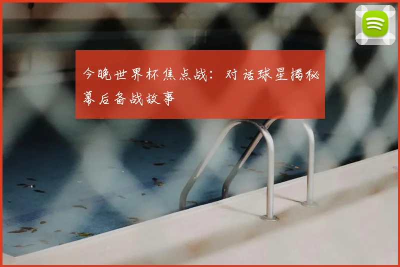 今晚世界杯焦点战:对话球星揭秘幕后备战故事